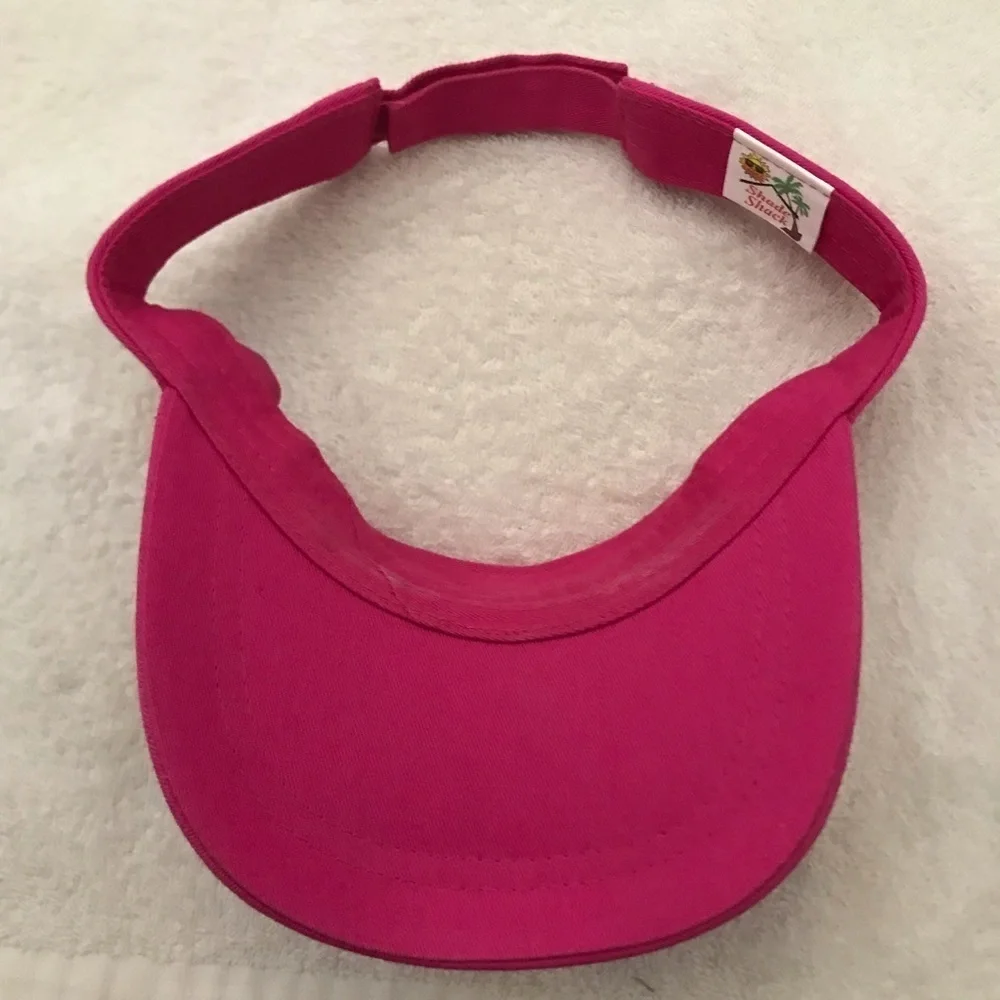 Shade Shack for Pensacola Beach Adjustable Pink Travel Visor